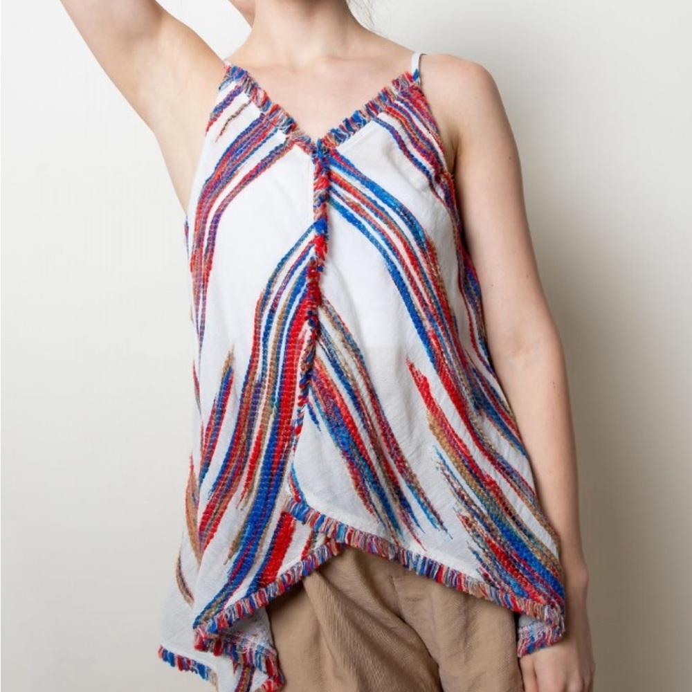 Handkerchief Fringe Top